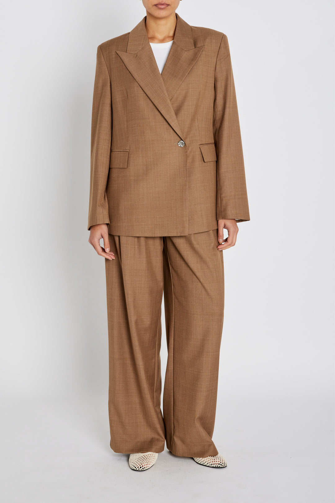 Bruuns Bazaar Women WaterlilyBBVala pants Pants Brown Melange