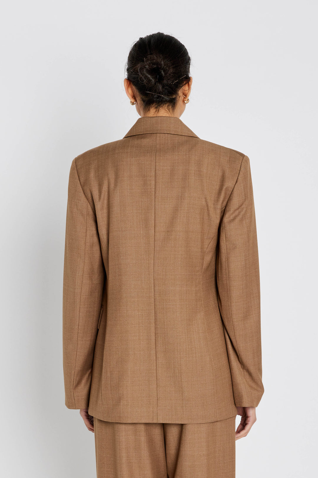 Bruuns Bazaar Women WaterlilyBBWilli blazer Blazer Brown Melange