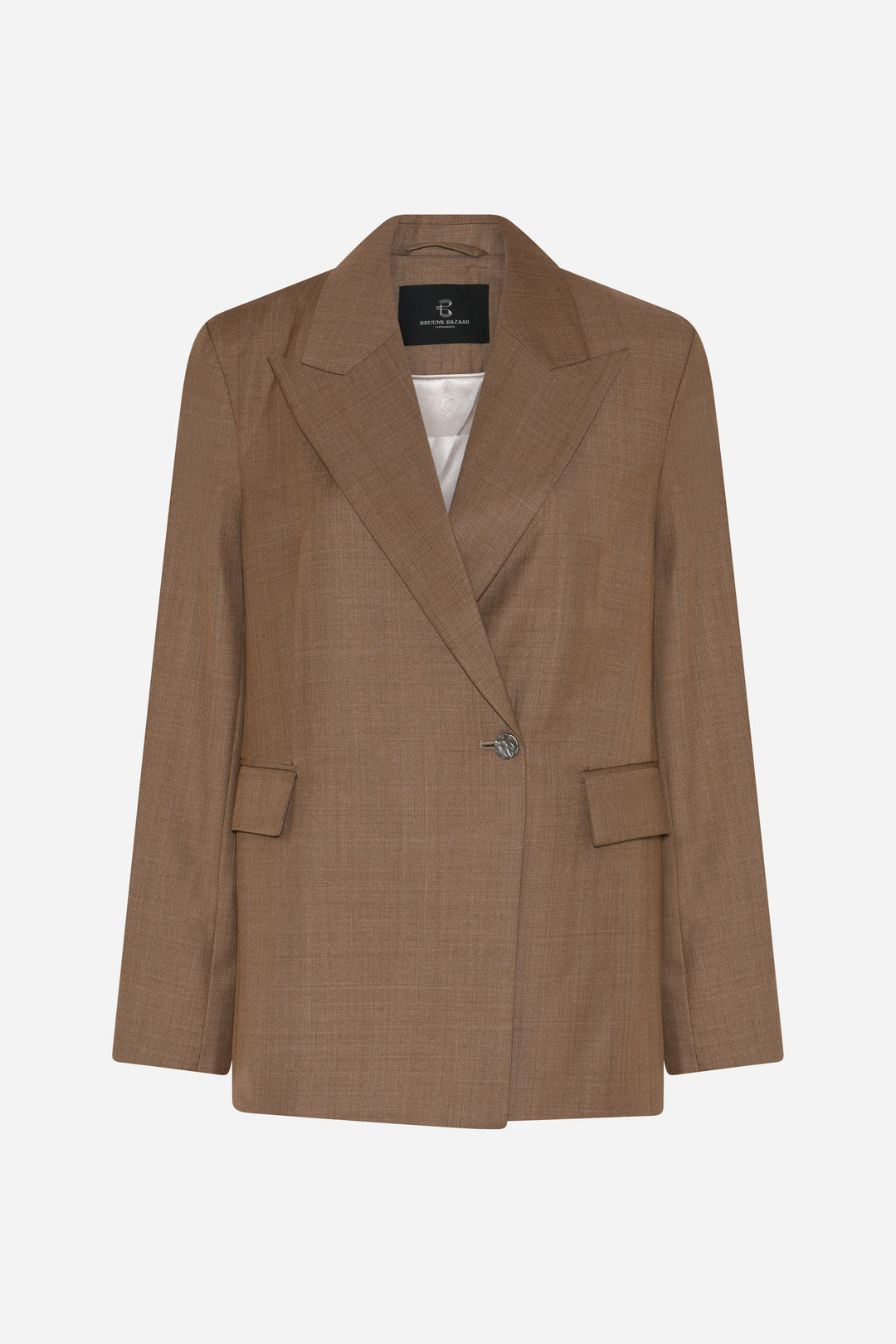 Bruuns Bazaar Women WaterlilyBBWilli blazer Blazer Brown Melange