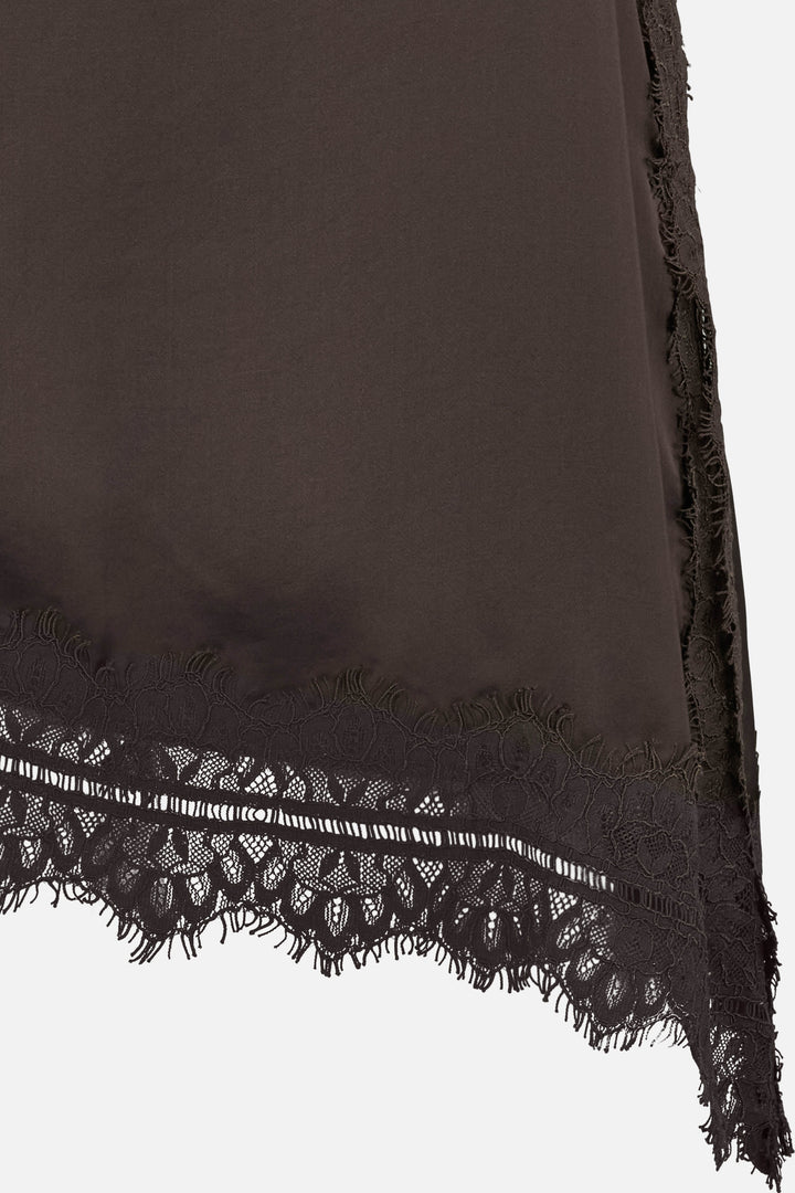 Bruuns Bazaar Women WeckiaBBCamila top Blouse Dark Brown