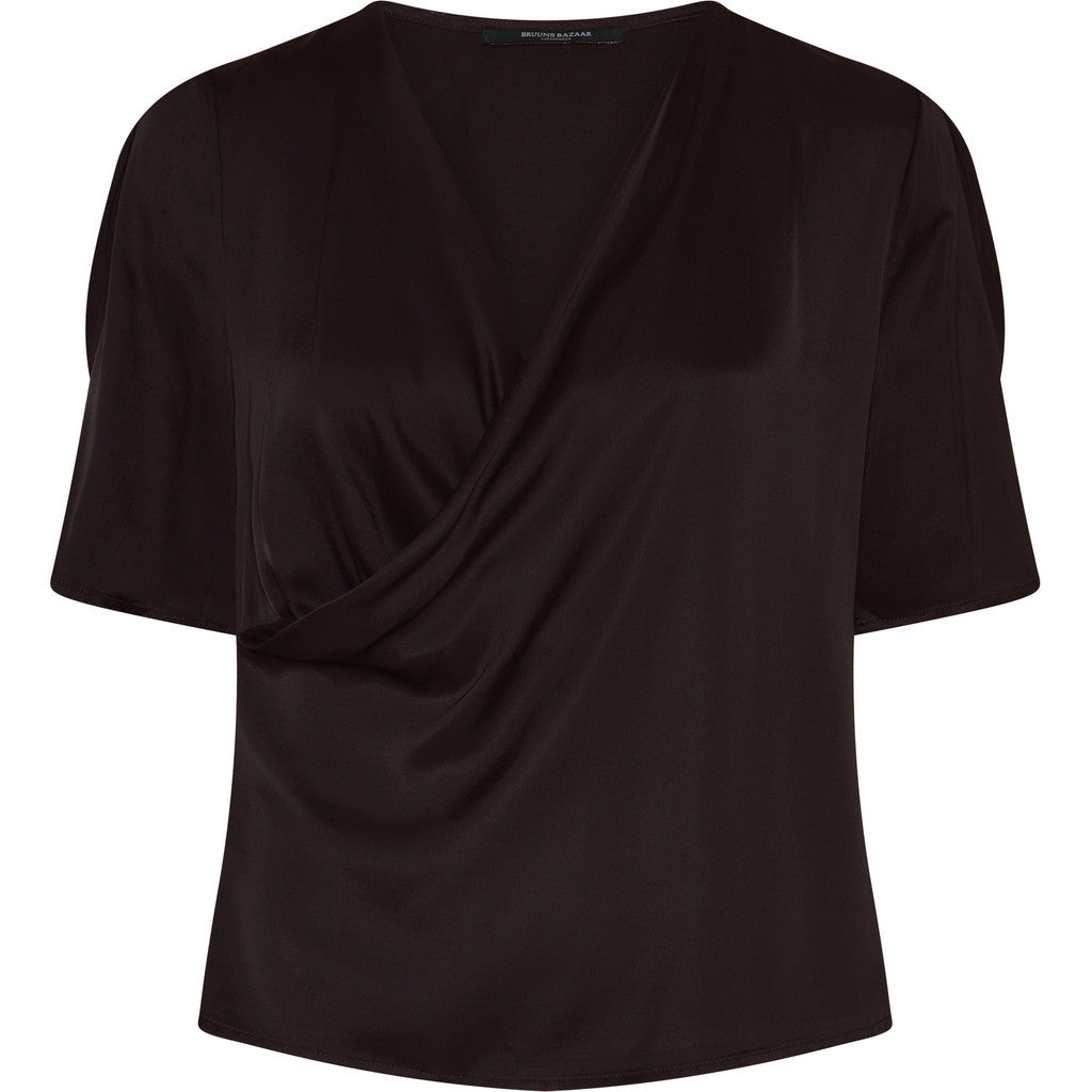 Bruuns Bazaar Women WeckiaBBNeemas blouse Blouse Dark Brown