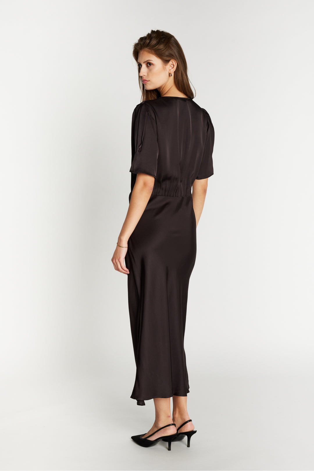 Bruuns Bazaar Women WeckiaBBNeemasa dress Dress Dark Brown