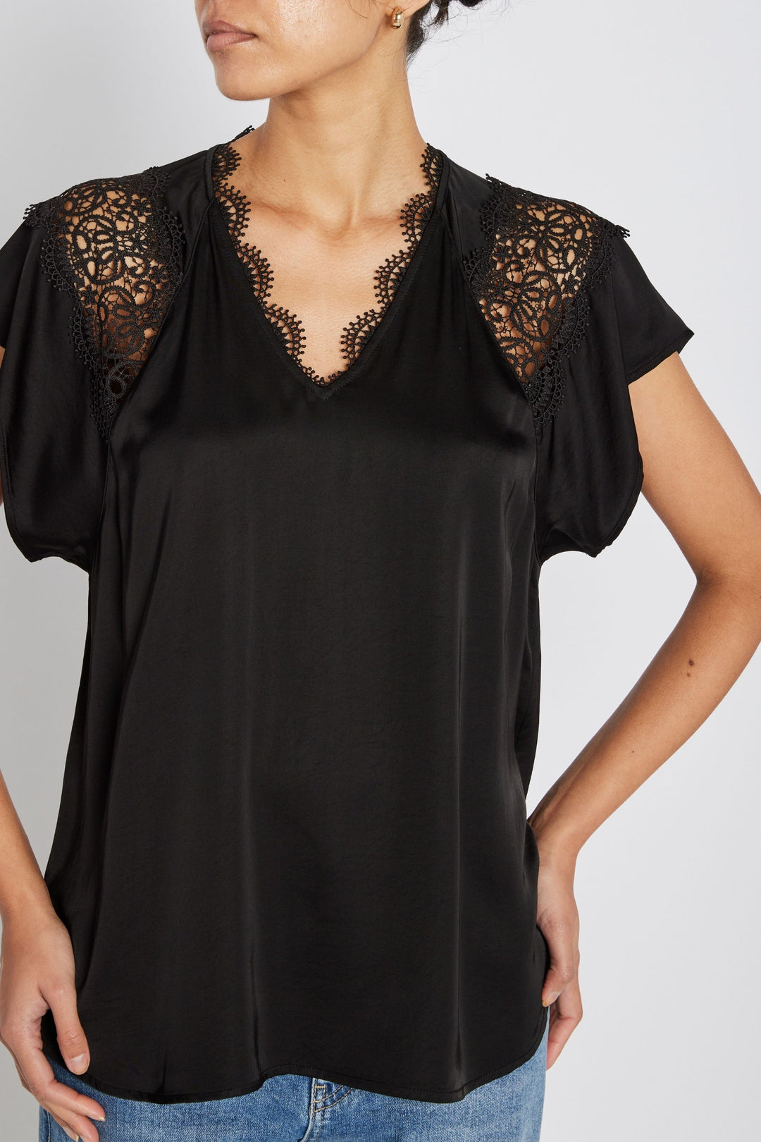 Bruuns Bazaar Women WeckiaBBSynje blouse Blouse Black