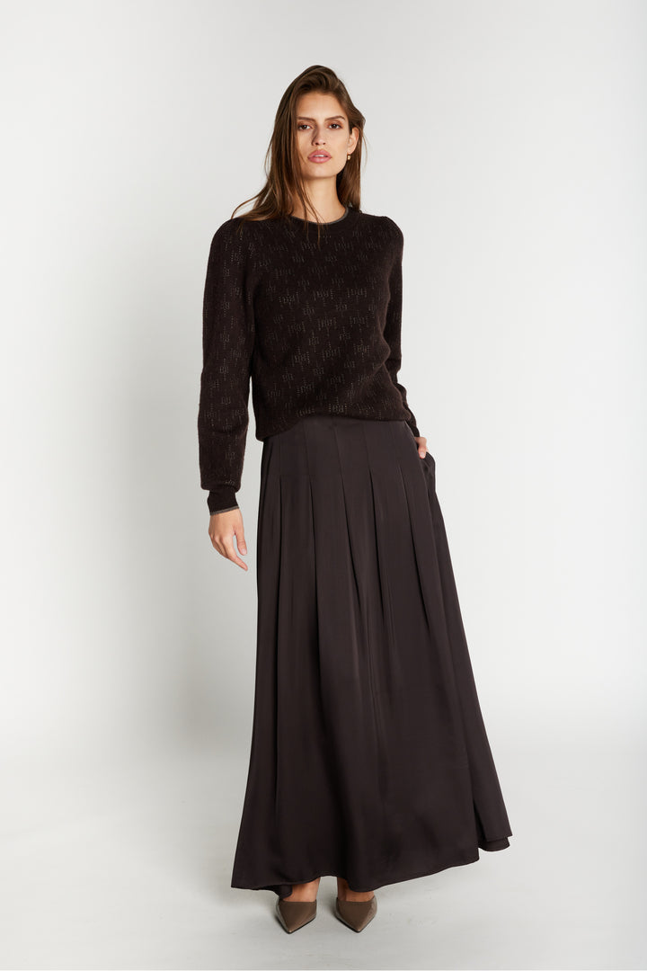 Bruuns Bazaar Women WeckiaBBTyras skirt Skirt Dark Brown