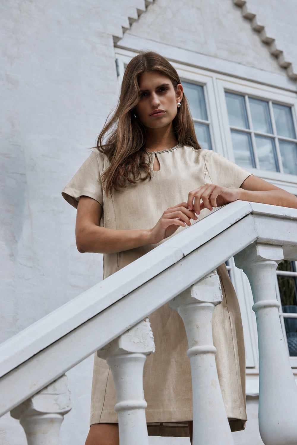 Bruuns Bazaar Women WettiniaBBVinna dress Dress Golden sand