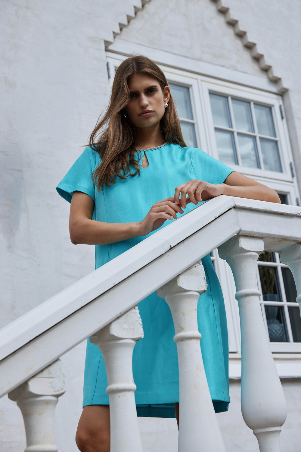 Bruuns Bazaar Women WettiniaBBVinna dress Dress Turquiose