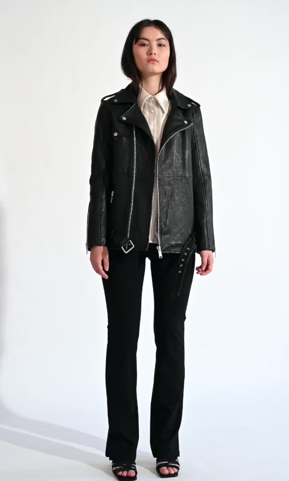 CloveBBInaya Leather jacket - Black